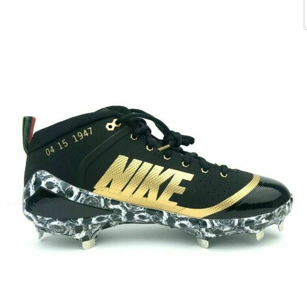 Nike Zoom Trout 4 BHM PE Baseball Cleats - Picture 6 of 7